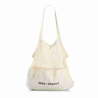 Mixed Mesh Tote Shopping Bag