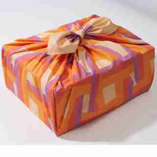Furoshiki Gift Wrap, Journey design by Alby Kenny 35" x 35"