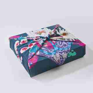 Furoshiki Gift Wrap, Hope design by Adam Klassen 35" x 35"