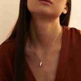 Layla Pendant, Two-Tone (Indigo Exclusive)