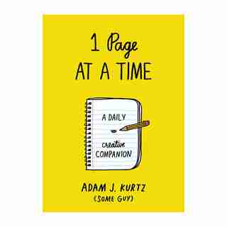 One Page at a Time Guided Journal