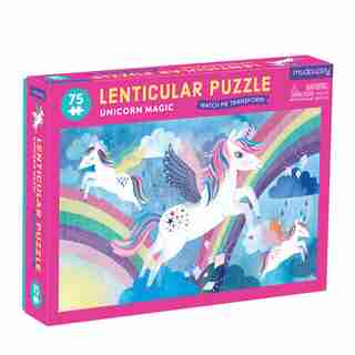 Unicorn Magic, 75 pc Puzzle (Lenticular)