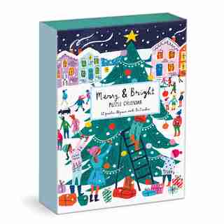Merry and Bright 12 Days of Christmas Advent Calendar, 80 PIECES x 12