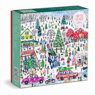 1000PC MS Christmas Tree Farm Foil