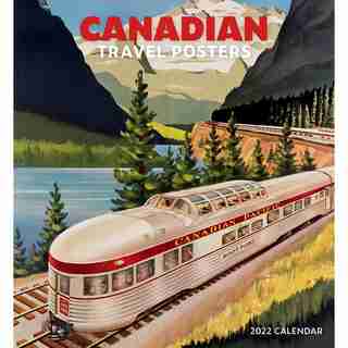 2022 Canadian Travel Posters Bilingual Wall Calendar