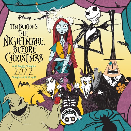 Nghtmre Before Christmas Tour 2022 2022 Nightmare Before Christmas Bilingual Wall Calendar By Dateworks |  Gifts | Www.chapters.indigo.ca