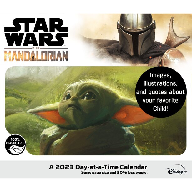 Mandalorian 2023 Desk Calendar by DateWorks Gifts www.chapters