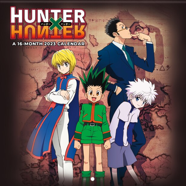 Hunter x Hunter 2023 Wall Calendar by DateWorks Gifts www