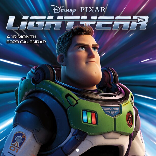 Disney Lightyear 2023 Wall Calendar by DateWorks Gifts www