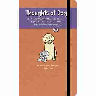 September 2021 - December 2022 Weekly Thoughts of Dog Planner