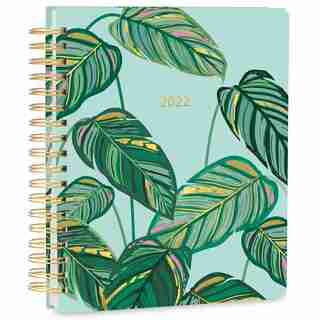 High Note August 2021 to December 2022 Greenery Deluxe Hardcover Planner