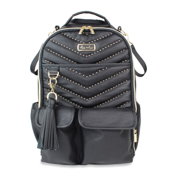 Itzy Ritzy Boss Backpack Diaper Bag Rock And Roll Black With Gold Studs By Itzy Ritzy Gifts Www Chapters Indigo Ca