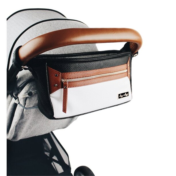 Itzy Ritzy Stroller Stroller Caddy Coffee And Cream By Itzy Ritzy Gifts Www Chapters Indigo Ca