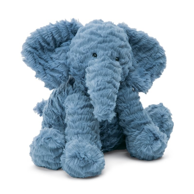 ★BLUE ELEPHANT★ OVE jellypink Fuddlewuddle Elephant Medium, Blue ('') | Indigo