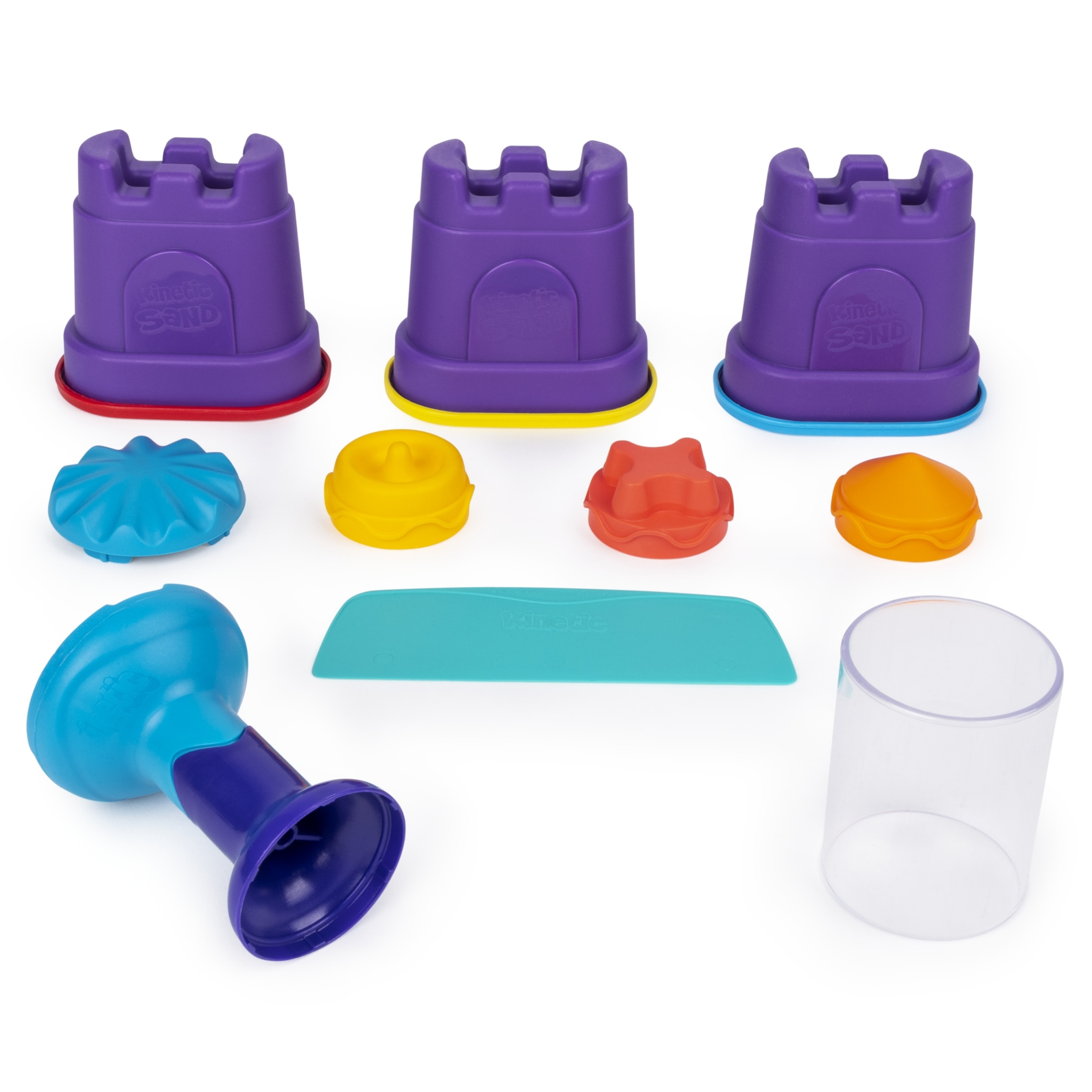 kinetic sand with tools