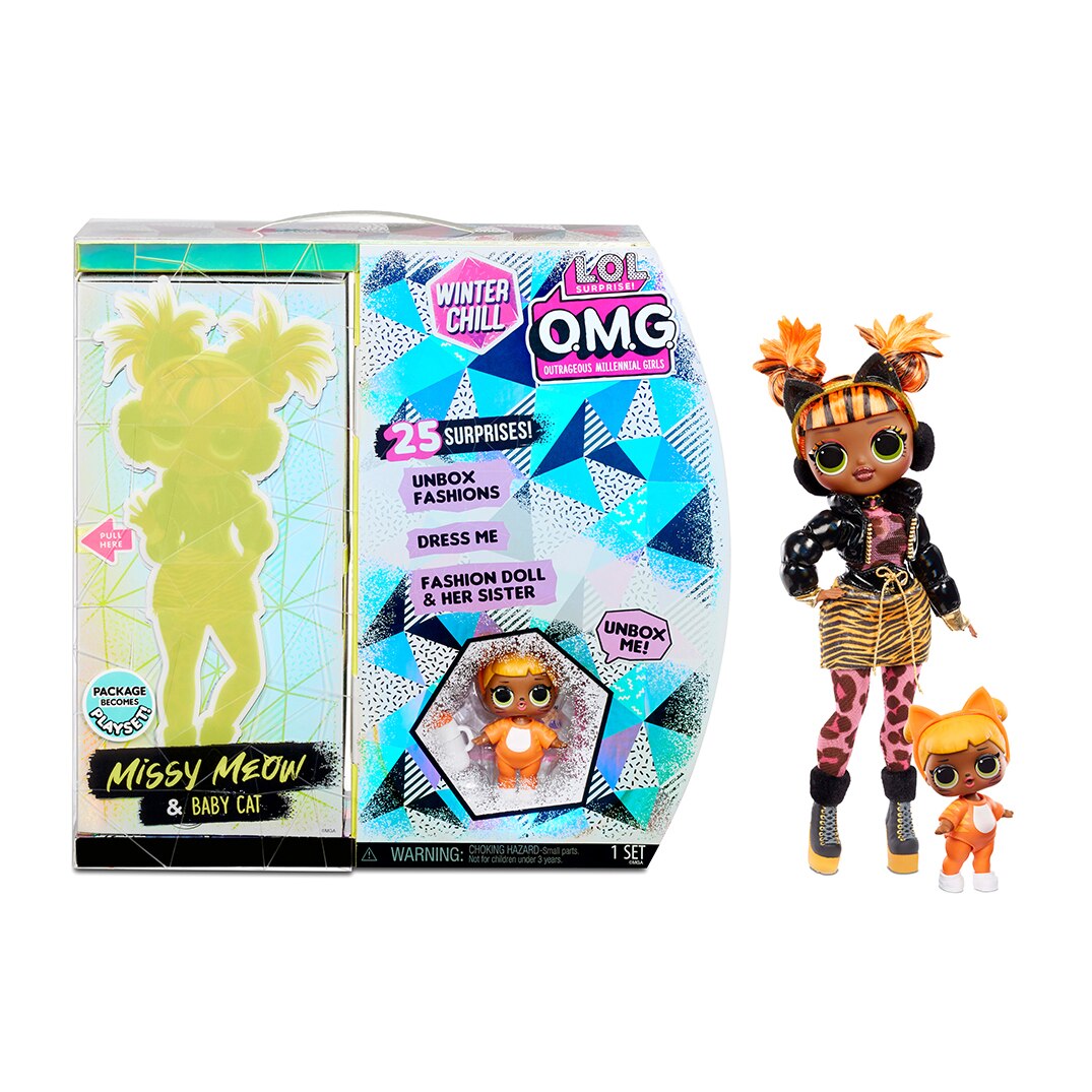 lol surprise fashion doll and sister