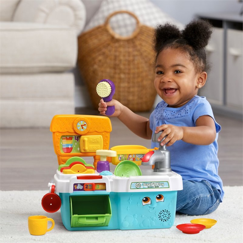 leapfrog scrub and play smart sink