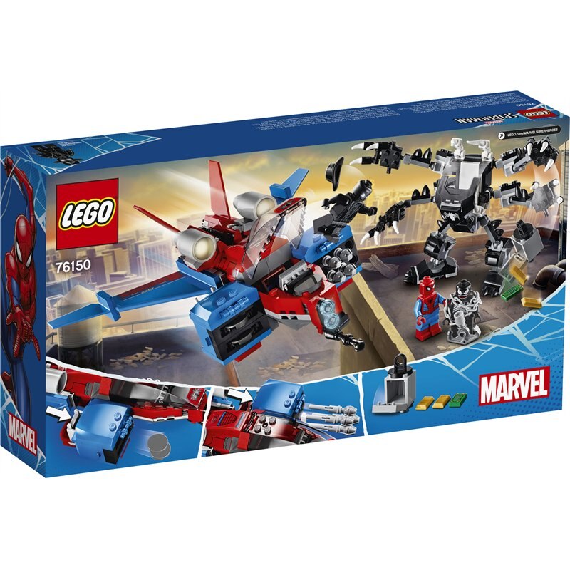 spider man mech vs venom lego