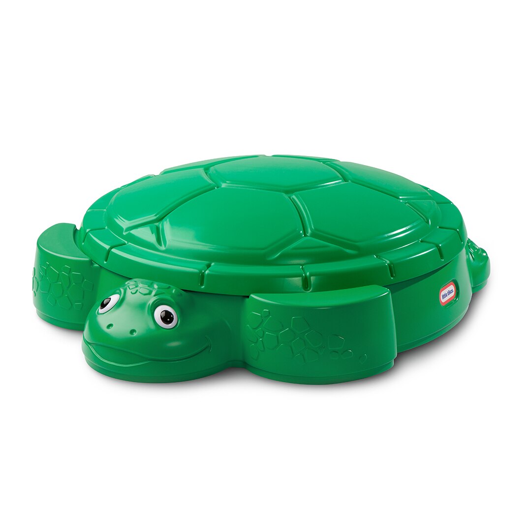 plastic turtle sandbox
