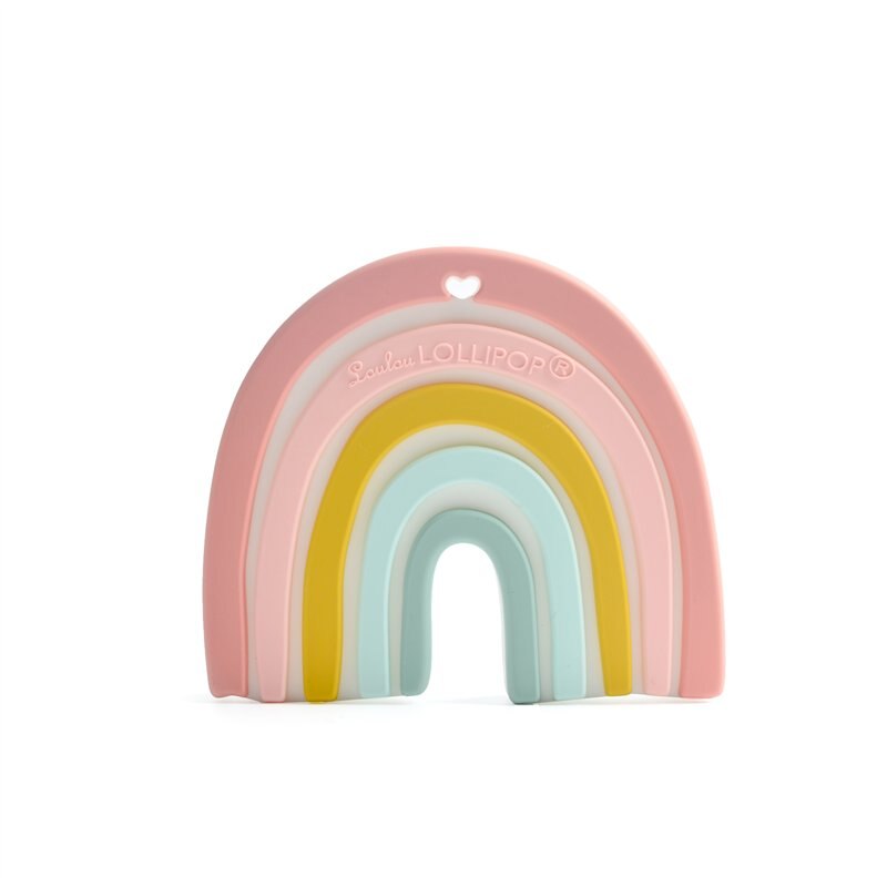 loulou lollipop rainbow teether