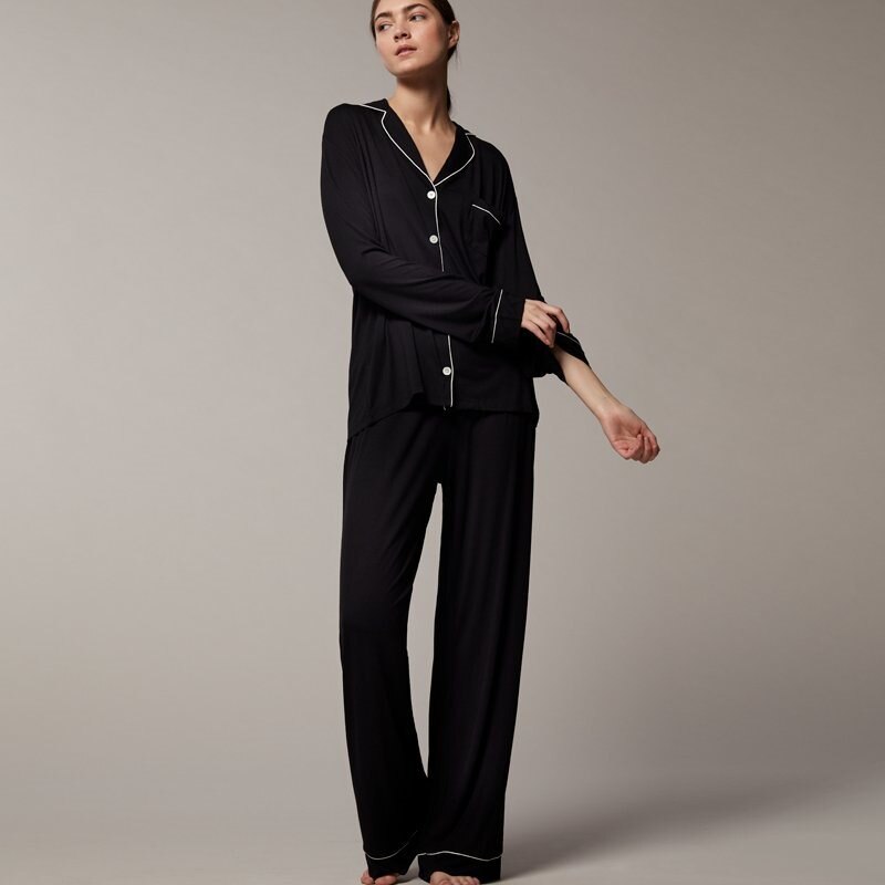 black pj set