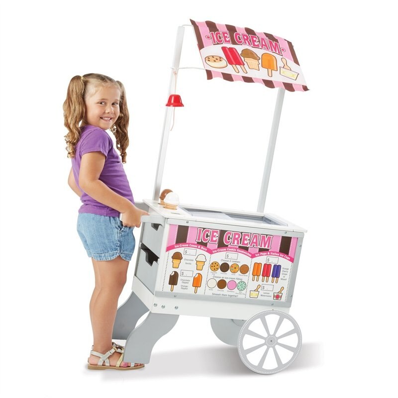 melissa and doug food cart