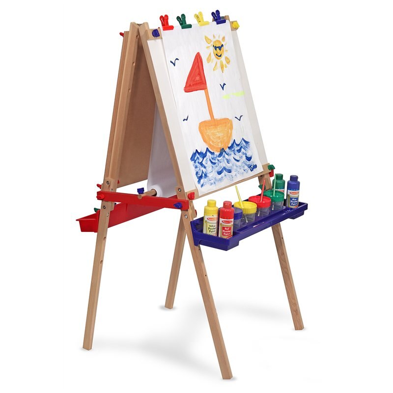 melissa and doug deluxe standing easel