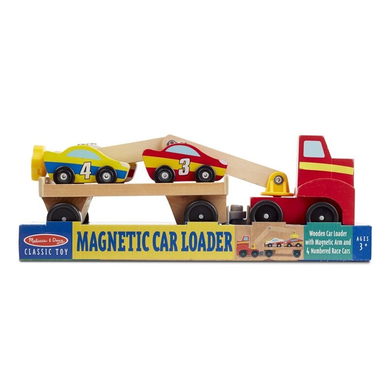 melissa & doug magnetic car loader