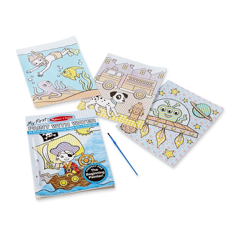 melissa and doug paint with water books