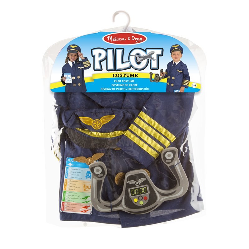 melissa and doug pilot costume