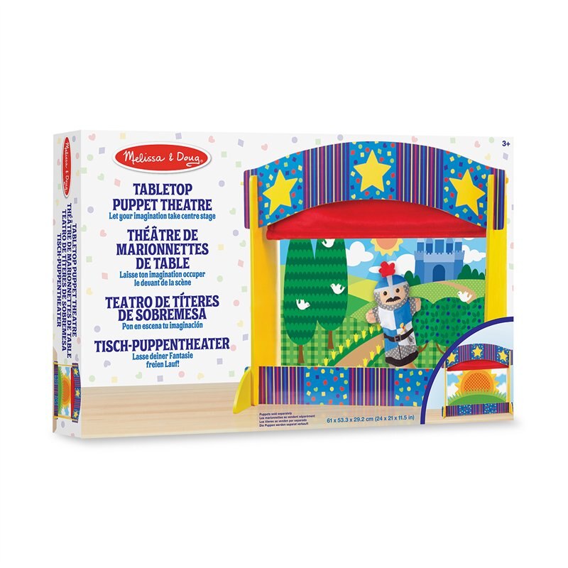 melissa and doug tabletop puppet theater