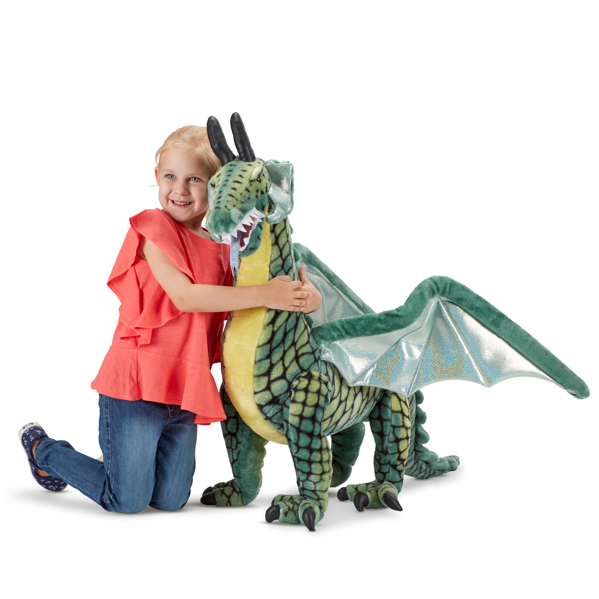 melissa and doug dragon plush