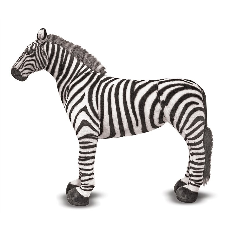 zebra plush