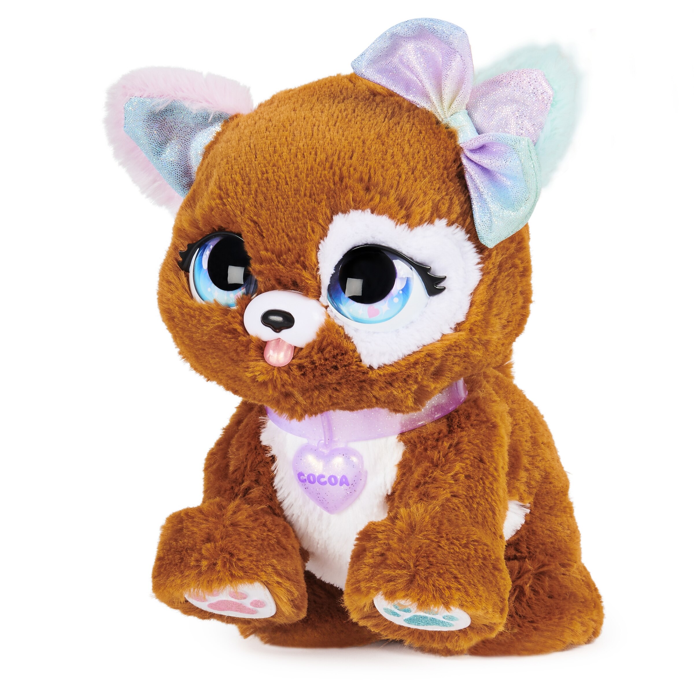 fancy puppy interactive plush pet