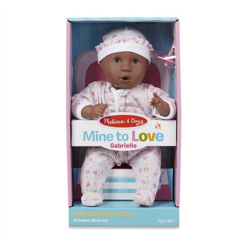 Melissa & Doug&reg; Mine To Love Doll Gabrielle 12'' Doll image number 3