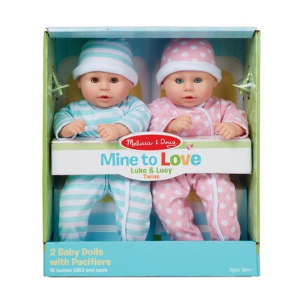 Melissa & Doug® Luke & Lucy Dolls