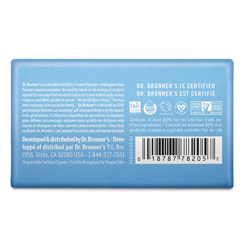 Baby Unscented Bar Soap image number 1
