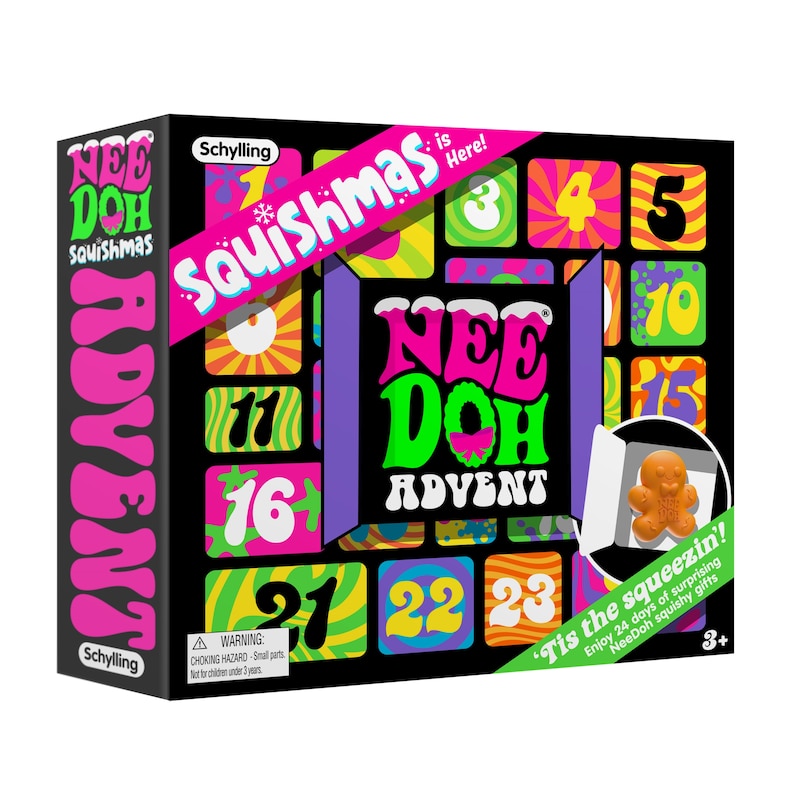 Squishmas Needoh 2024 Advent Calendar ('') Indigo Squishmas Needoh 2024 Advent Calendar ('') Indigo