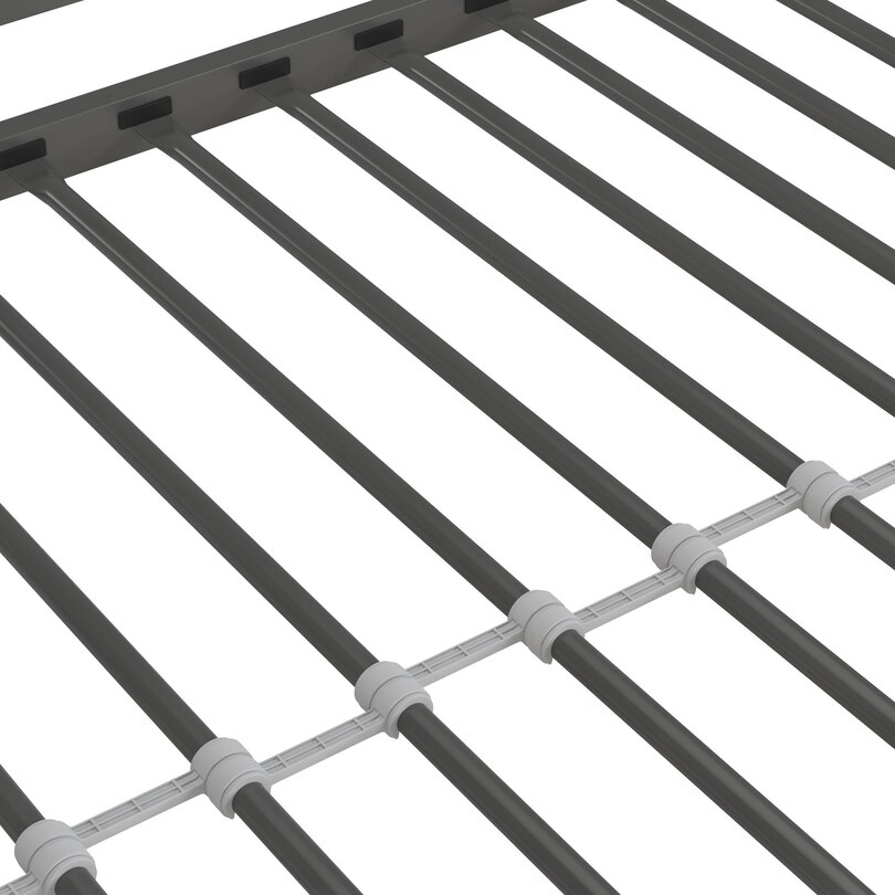 Nova Metal Loft Bed with Shelves image number 5