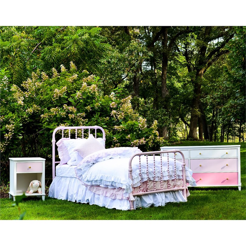 Monarch Hill Poppy White 6 Drawer Dresser