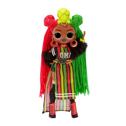 OMG Queens Sways fashion doll with 20 Surprises