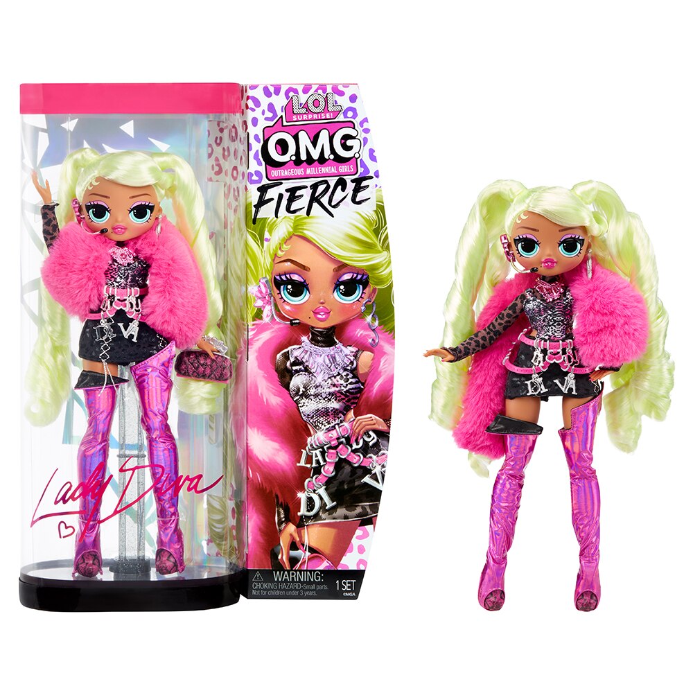 Lol Surprise Omg Fierce Royal Bee Fashion Doll With Surprises Stores ...