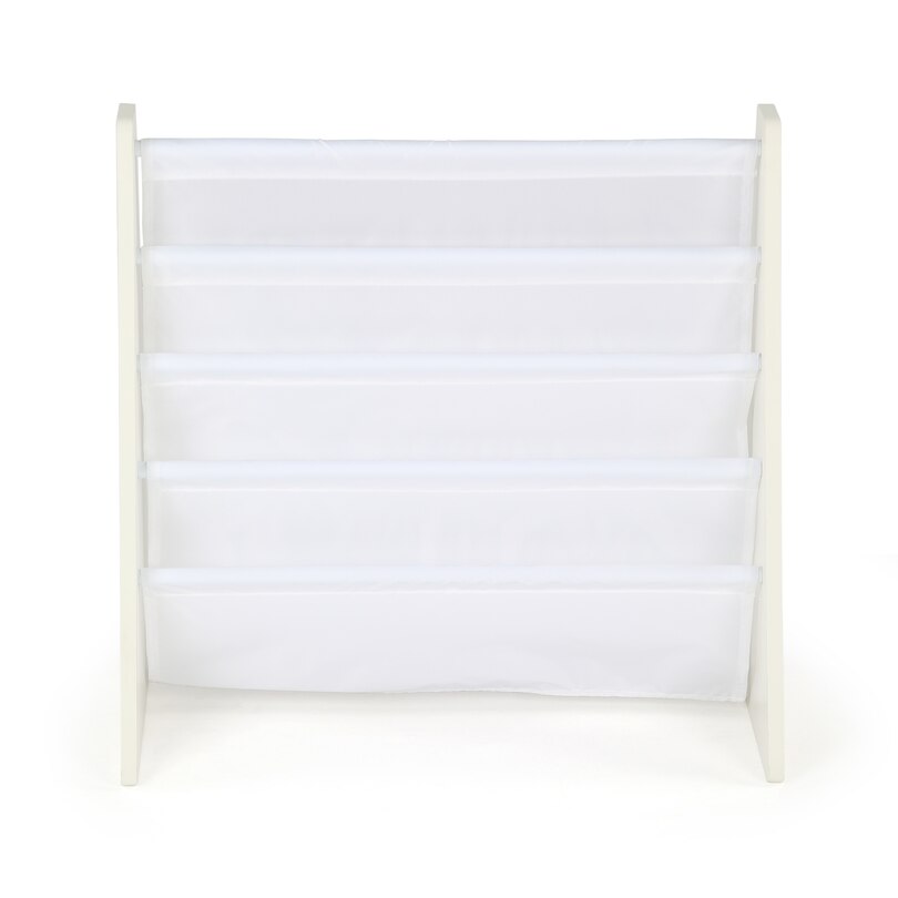 Cambridge Kids Bookcase, 4 Tier Book Storage Bookshelf Indigo