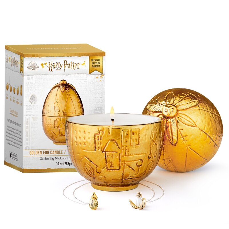 Harry Potter Golden Egg Candle 925 Sterling Silver Golden Egg