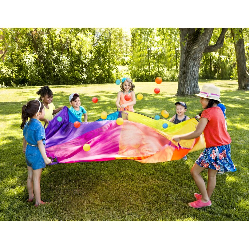 Woo-Hue Parachute Play Parachute & 15 Balls image number 4