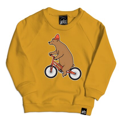 Sweater - Bicycle Bear