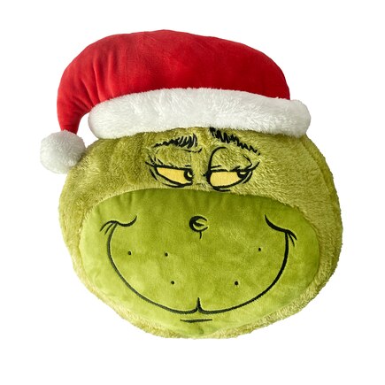 Mean Green Grinch Dec Pillow