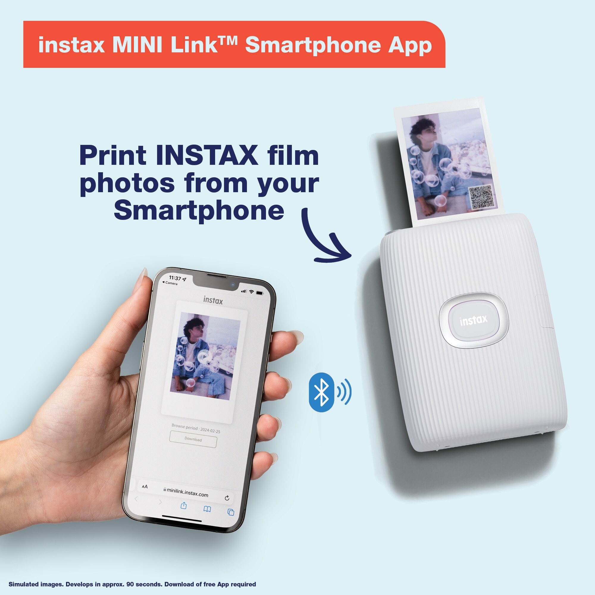 Smartphone Printer, INSTAX MINI Link 2 | Indigo