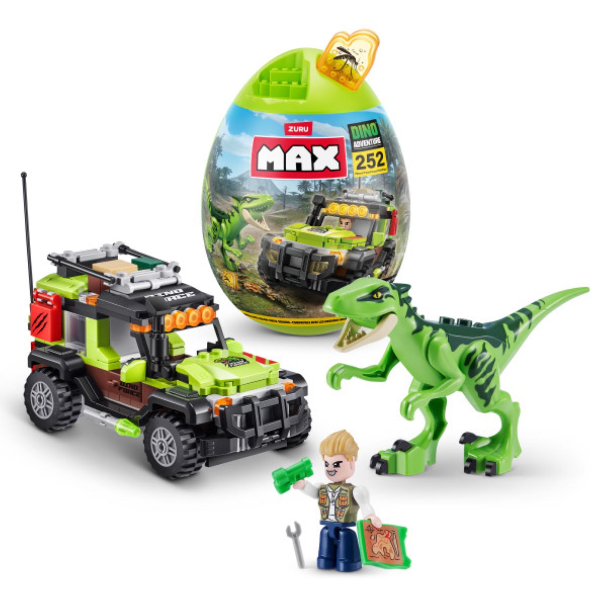 Max Build More Dino Escape 252 Bricks