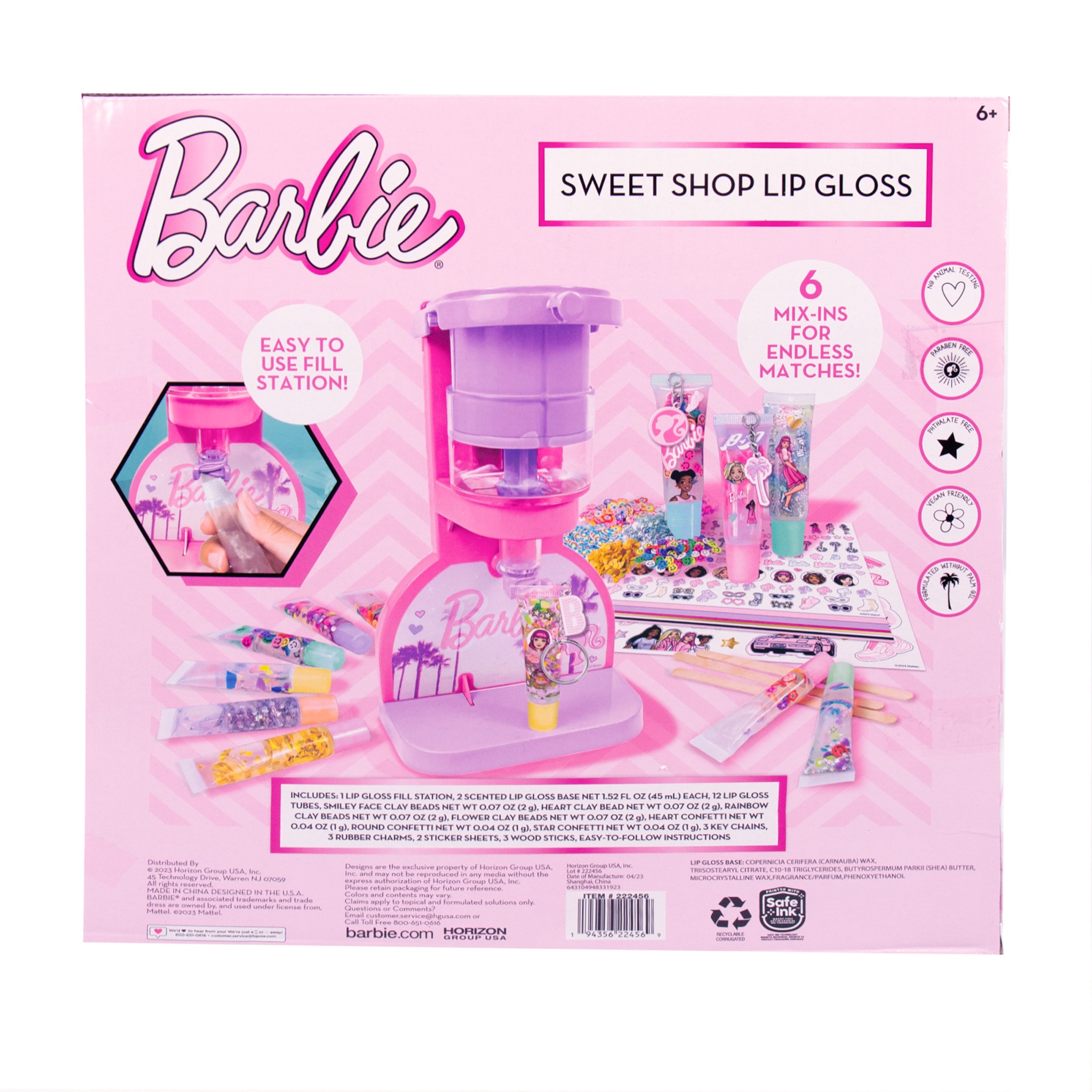 Barbie lip gloss online maker